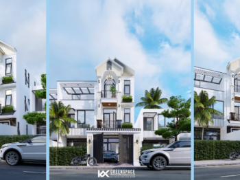 MẪU THIẾT KẾ NHÀ PHỐ 3 TẦNG MÁI THÁI ĐỘC ĐÁO, CUỐN HÚT