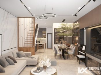 THIẾT KẾ NỘI THẤT NHÀ PHỐ TIỆN NGHI, ĐẦY ĐỦ CÔNG NĂNG