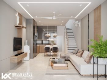 THIẾT KẾ NỘI THẤT NHÀ PHỐ HIỆN ĐẠI, TIỆN NGHI