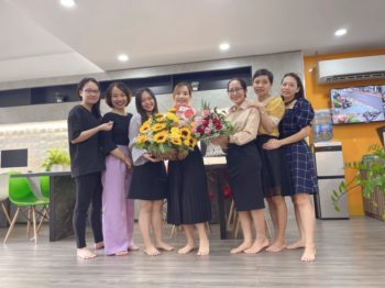 KHÔNG GIAN XANH TƯNG BỪNG CHÀO MỪNG NGÀY PHỤ NỮ VIỆT NAM 20/10