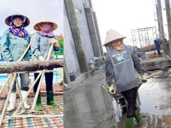 NHỮNG “BÓNG HỒNG” KHÔNG GIAN XANH TRÊN CÔNG TRƯỜNG XÂY DỰNG