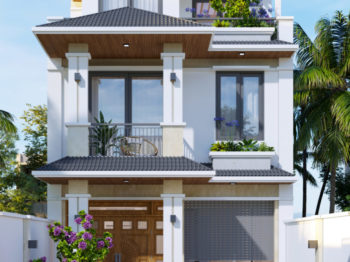 NHÀ PHỐ VŨNG TÀU 3 TẦNG MÁI NHẬT ĐẸP, BÙNG NỔ XU HƯỚNG 2023