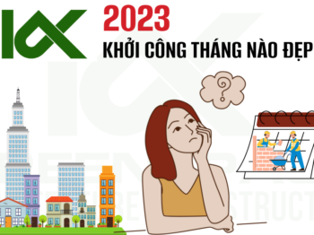 NĂM 2023: NÊN KHỞI CÔNG XÂY NHÀ THÁNG NÀO ĐỂ TRÁNH MÙA MƯA?
