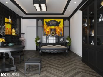 THIẾT KẾ PHÒNG THỜ HỢP PHONG THỦY, GIA CHỦ PHÁT TÀI PHÁT LỘC