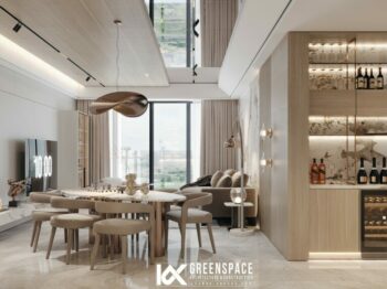 NỘI THẤT CĂN HỘ THE RIVER THỦ THIÊM – KHÔNG GIAN SỐNG TRANG NHÃ, KẾT NỐI TỰ NHIÊN