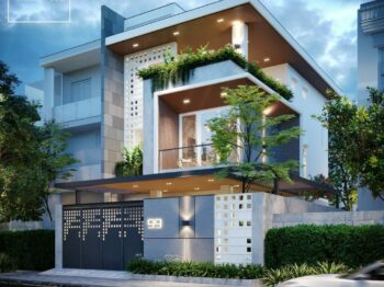 BIỆT THỰ PHỐ HIỆN ĐẠI VŨNG TÀU – KẾT HỢP HOÀN HẢO GIỮA SANG TRỌNG ĐƯƠNG ĐẠI VÀ SỰ HOÀ QUYỆN TỰ NHIÊN