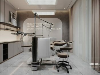 MẪU THIẾT KẾ PHÒNG KHÁM NHA KHOA ĐẸP KẾT HỢP NHÀ Ở XU HƯỚNG 2024