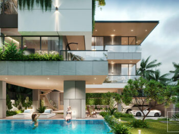 CHIÊM NGƯỠNG BIỆT THỰ VŨNG TÀU HIỆN ĐẠI ĐẸP ẤN TƯỢNG