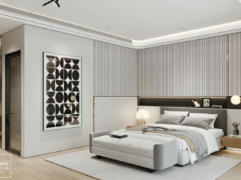 CẢI TẠO NỘI THẤT NHÀ Ở VŨNG TÀU – GAM MÀU TRẮNG ĐEN