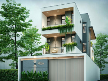 THIẾT KẾ NHÀ Ở KẾT HỢP KINH DOANH TẠI VŨNG TÀU