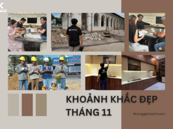 KHOẢNH KHẮC ĐẸP CỦA KHÔNG GIAN XANH THÁNG 11