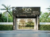 thiết kế salon tóc vũng tàu đẹp