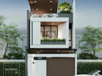 thiết kế nhà phố hiện đại vũng tàu
