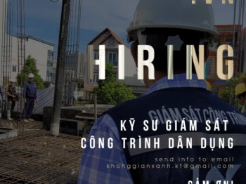 TUYỂN DỤNG KỸ SƯ GIÁM SÁT CÔNG TRÌNH DÂN DỤNG VŨNG TÀU 2025