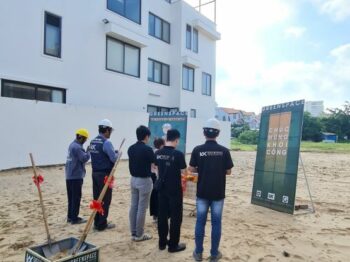 THI CÔNG BIỆT THỰ ĐỒI NGỌC TƯỚC | KHỞI CÔNG V’VILLA