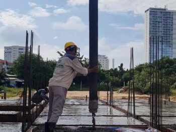 XÂY NHÀ TRỌN GÓI TPHCM | THI CÔNG BIỆT THỰ ĐỒI NGỌC TƯỚC | PHẦN NỀN – BÊ TÔNG LÓT NỀN