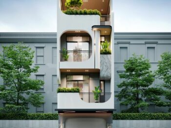 thiết kế nhà phố hiện đại vũng tàu